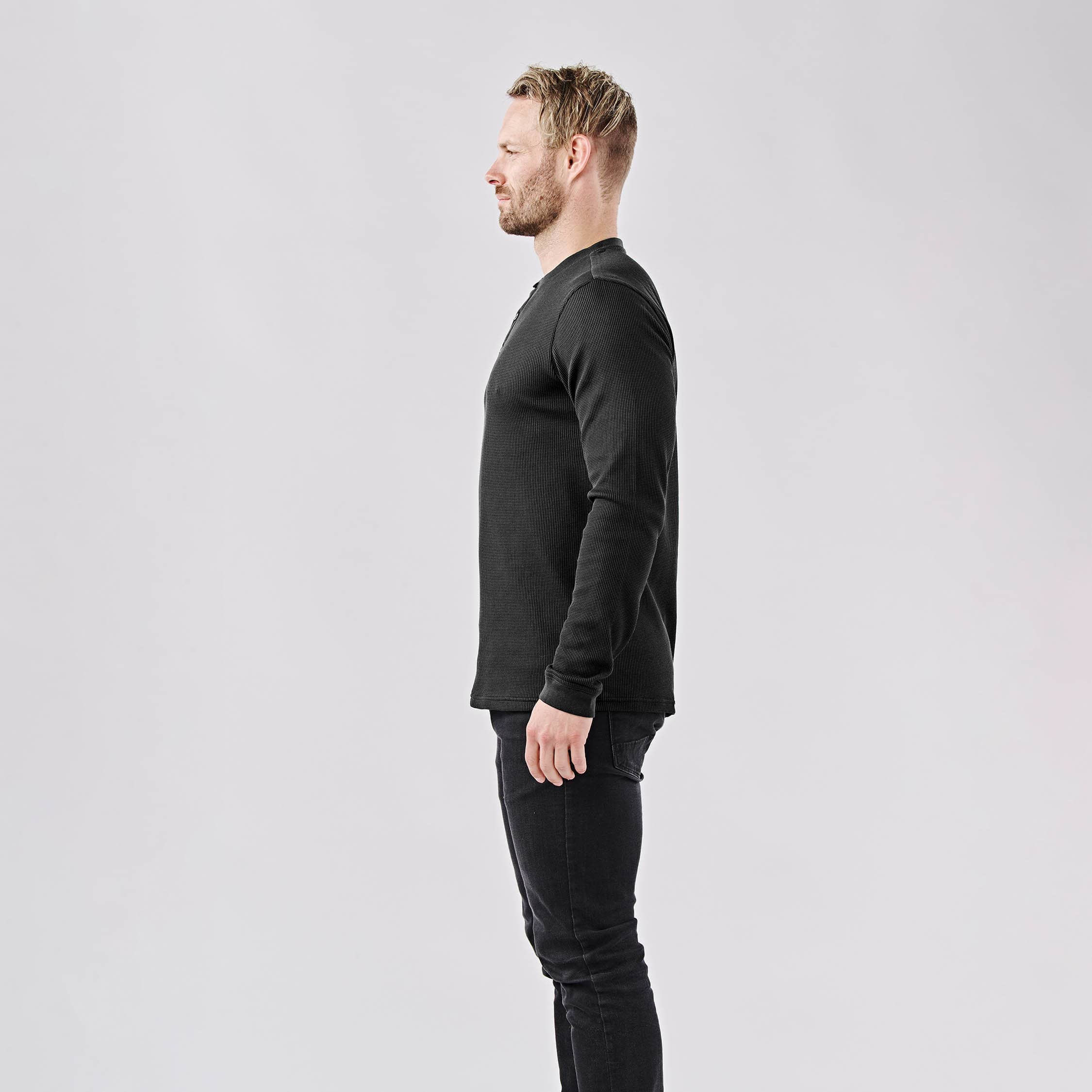 Stormtech Men's Ashburn Henley, custom hoodie or sweatshirt with logo imprint 14