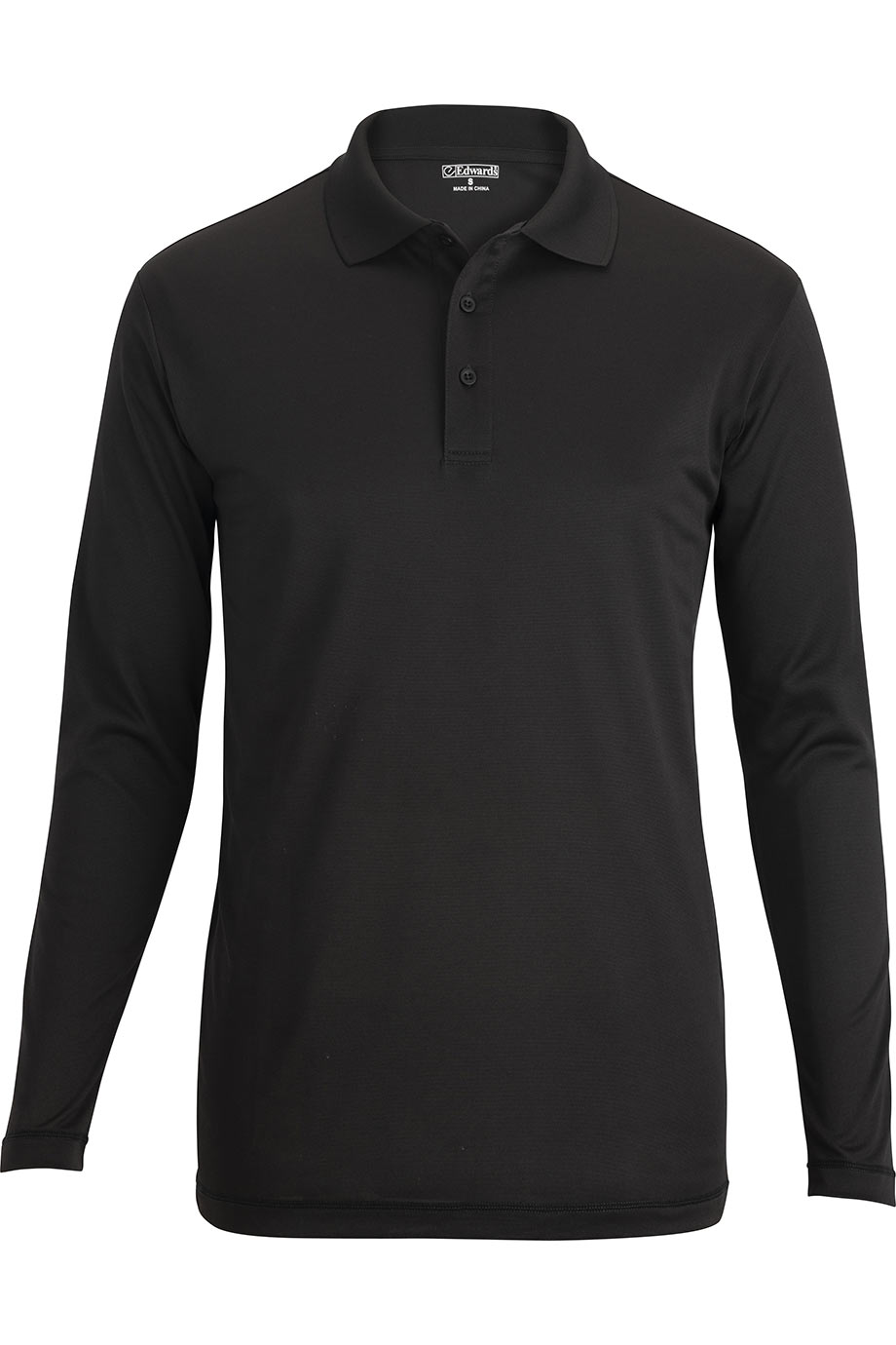 Mini Pique Long Sleeve Unisex Polo
