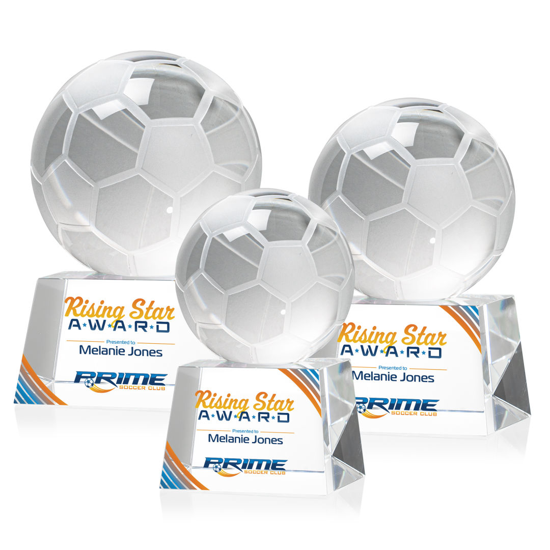 Soccer Ball VividPrint™ Award on Robson