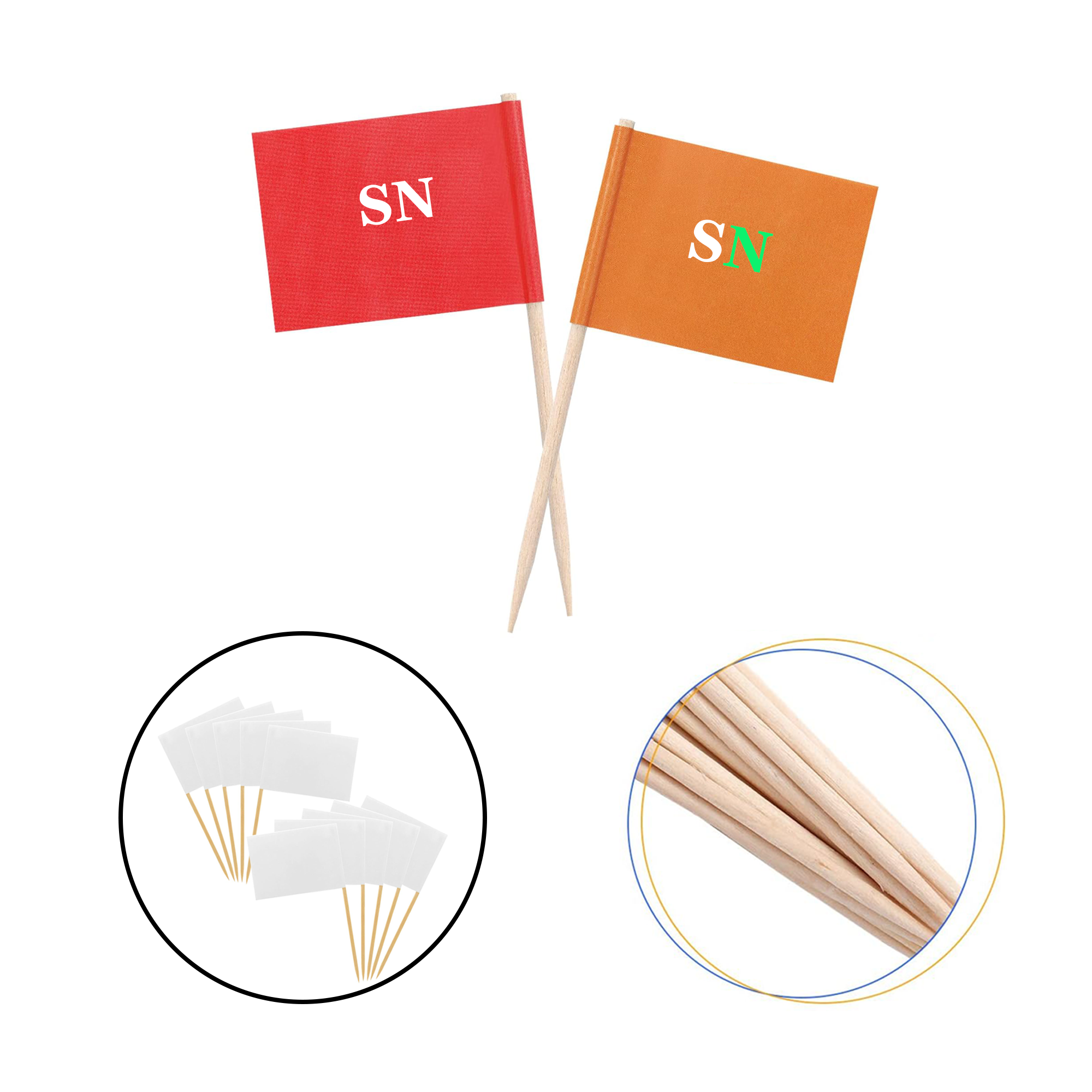 Toothpick Flag Mini Food Tip Flag 1