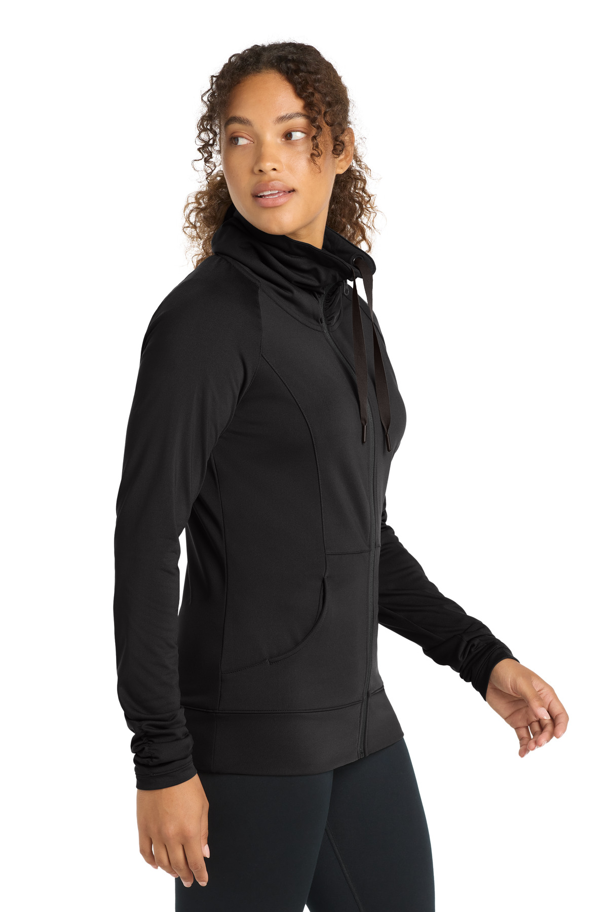 Sport-Tek Women's Sport-Wick Stretch Full-Zip Jacket. LST852 5