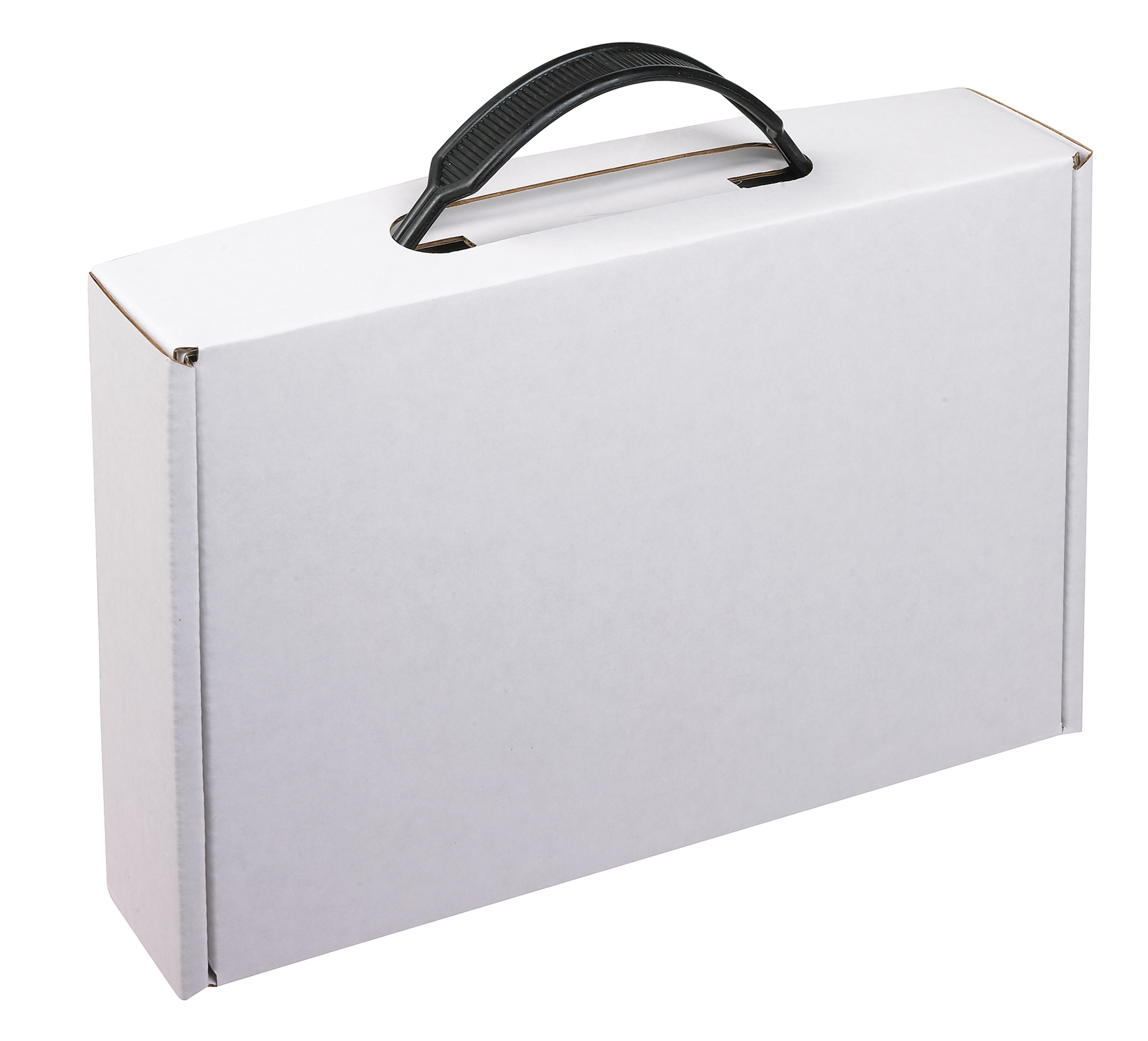 8 3/4" x 5 3/4" x 2" - E-Flute Box with Handle 2