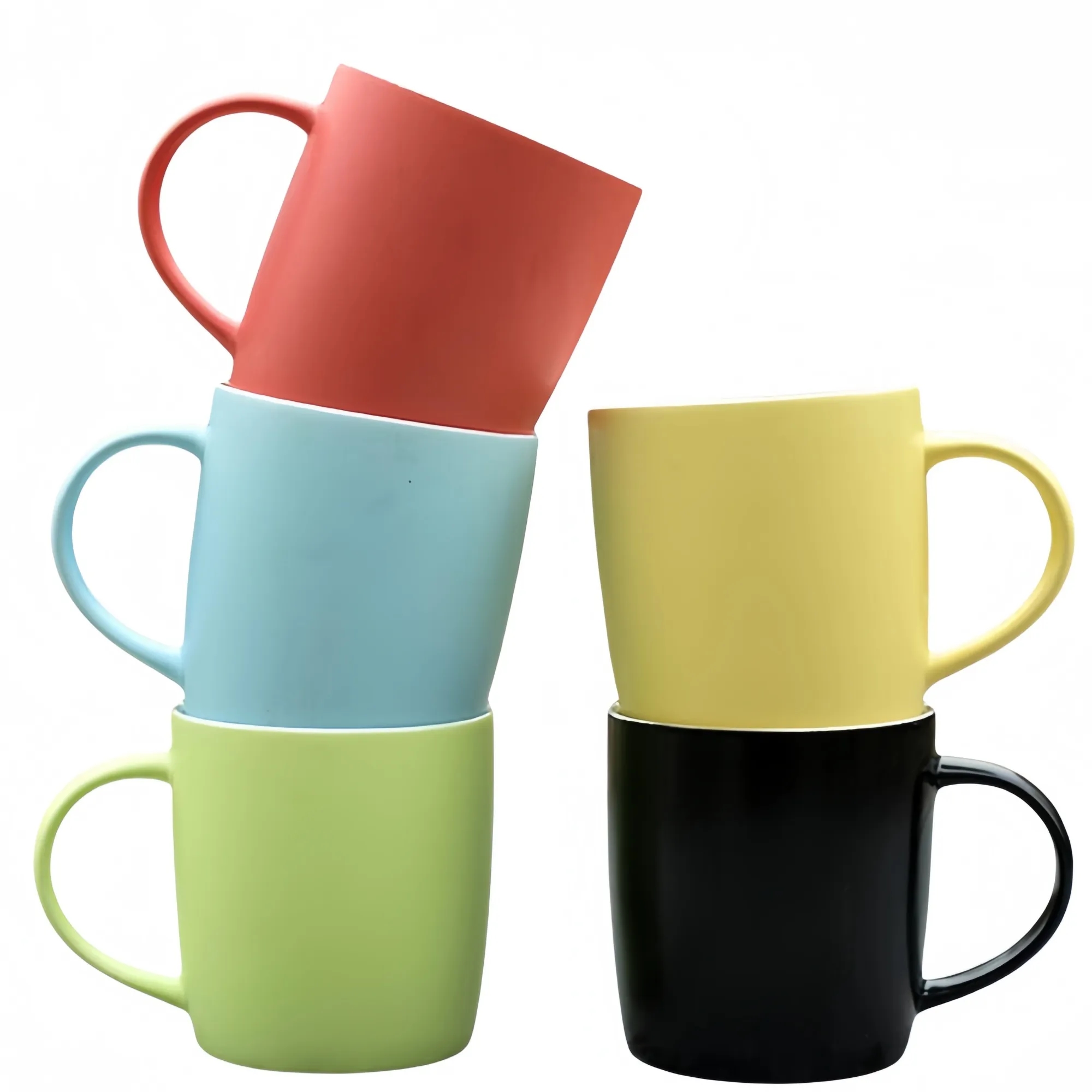 MOQ100 12OZ Ceramic coffee cup 3