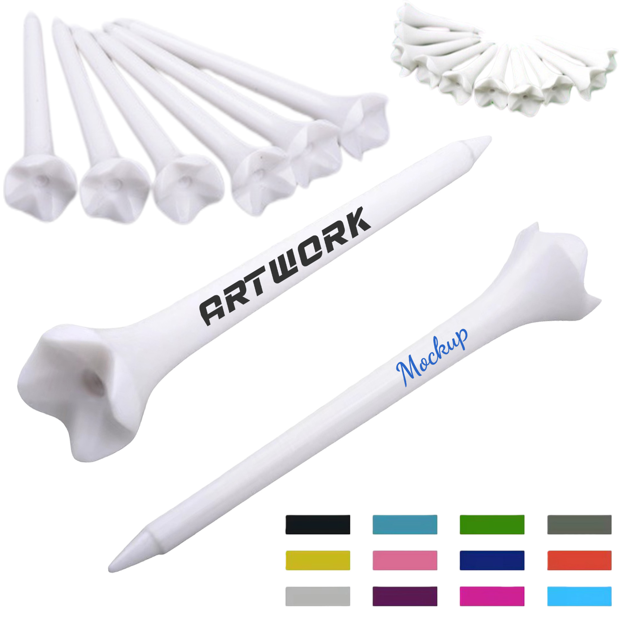 Portable Durable Training Golf Tees 1