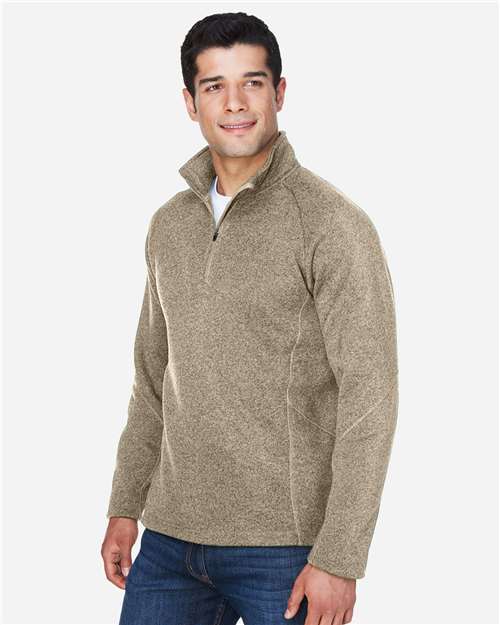 Unisex Bristol Sweater Fleece Quarter-Zip Pullover - DG792 7