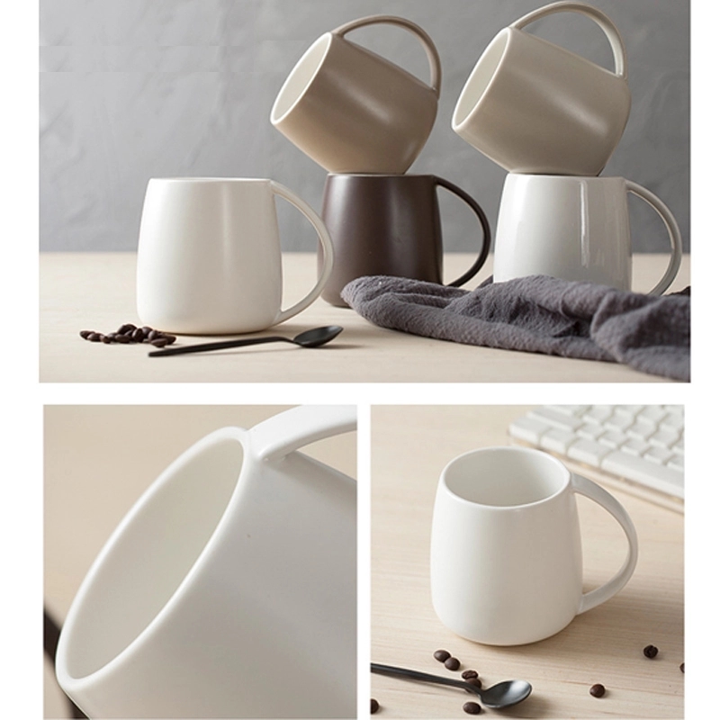 Custom Ceramic Milk Tea Coffee Mug with Handle 5