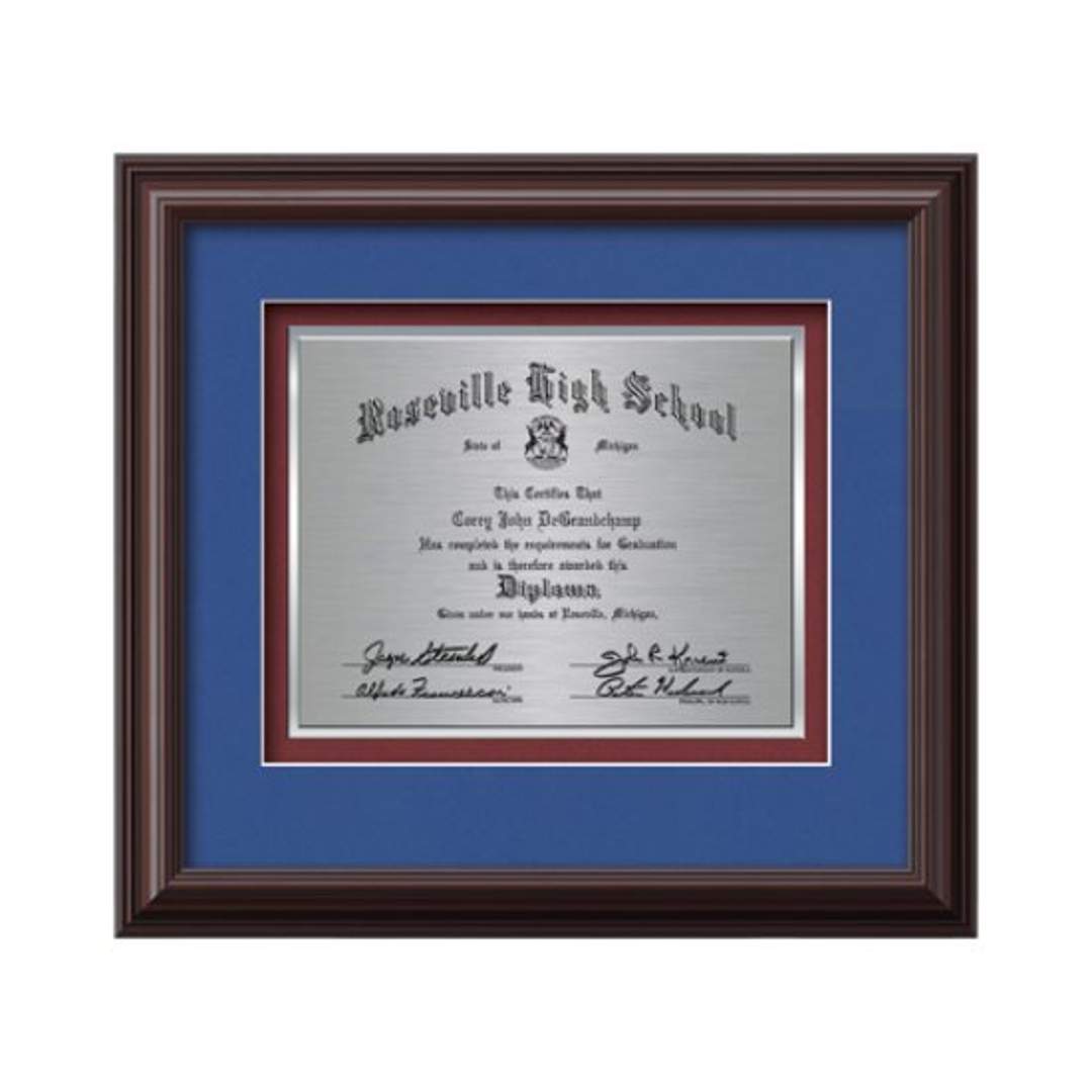 Monarch Certificate TexEtch - Mahogany 2