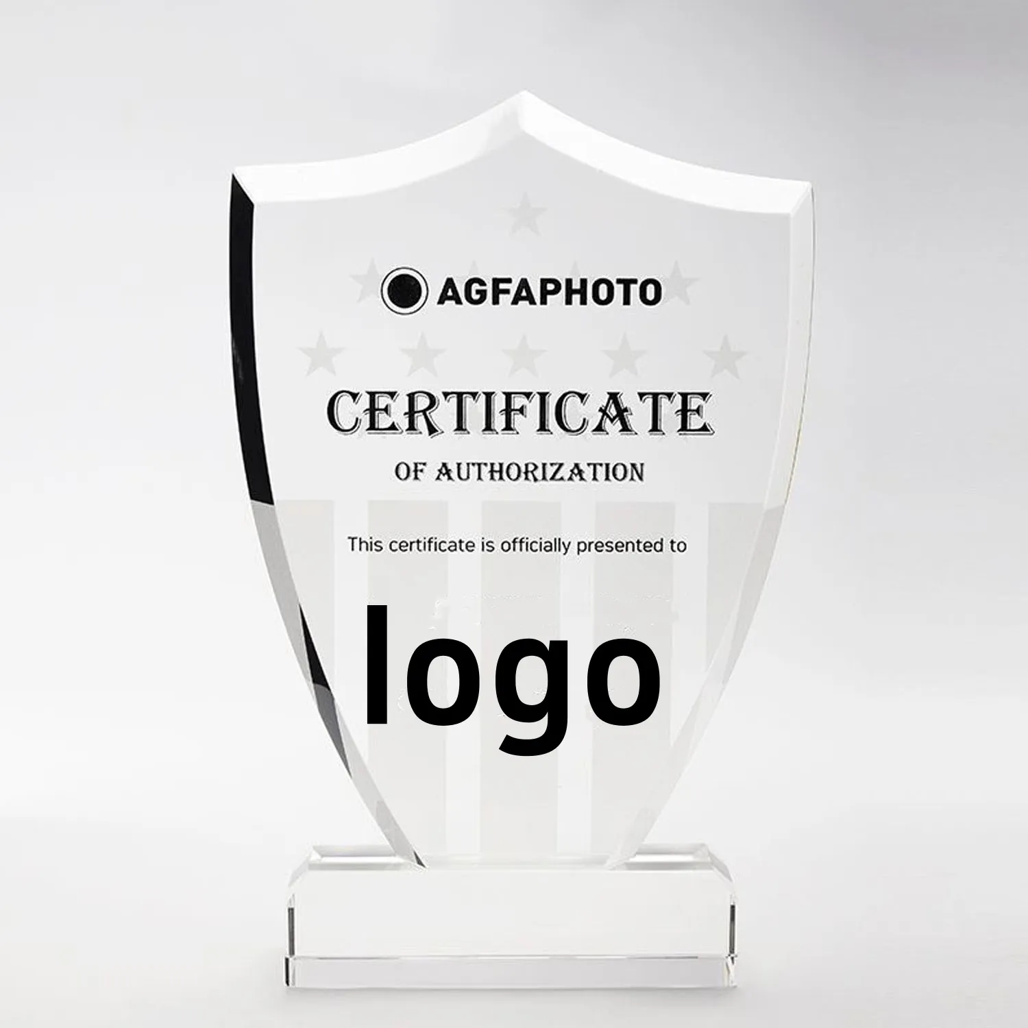 Crystal Awards Glass Trophy Souvenir Gifts Customized 1
