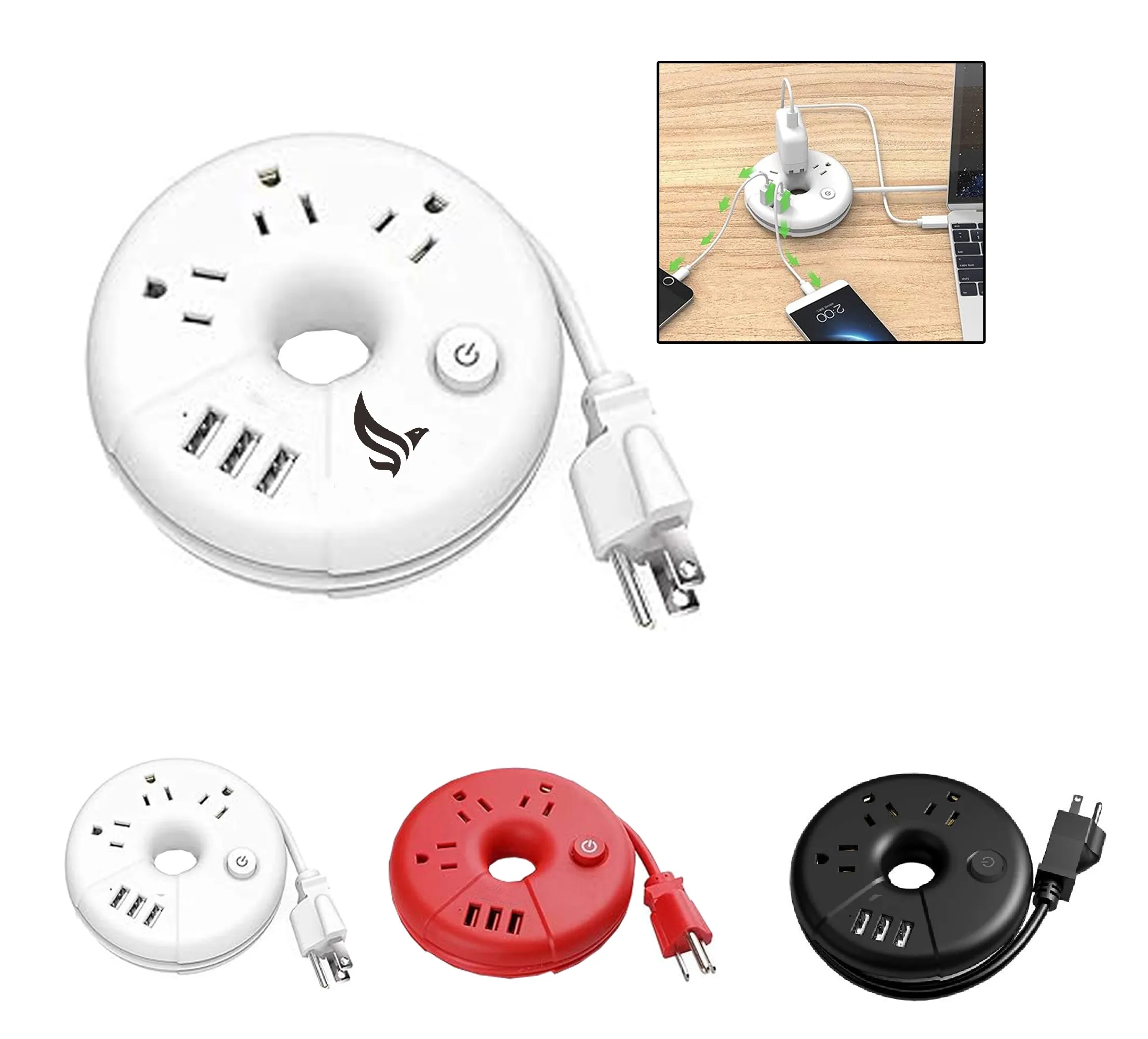 Travel Power Strip Bundle 3