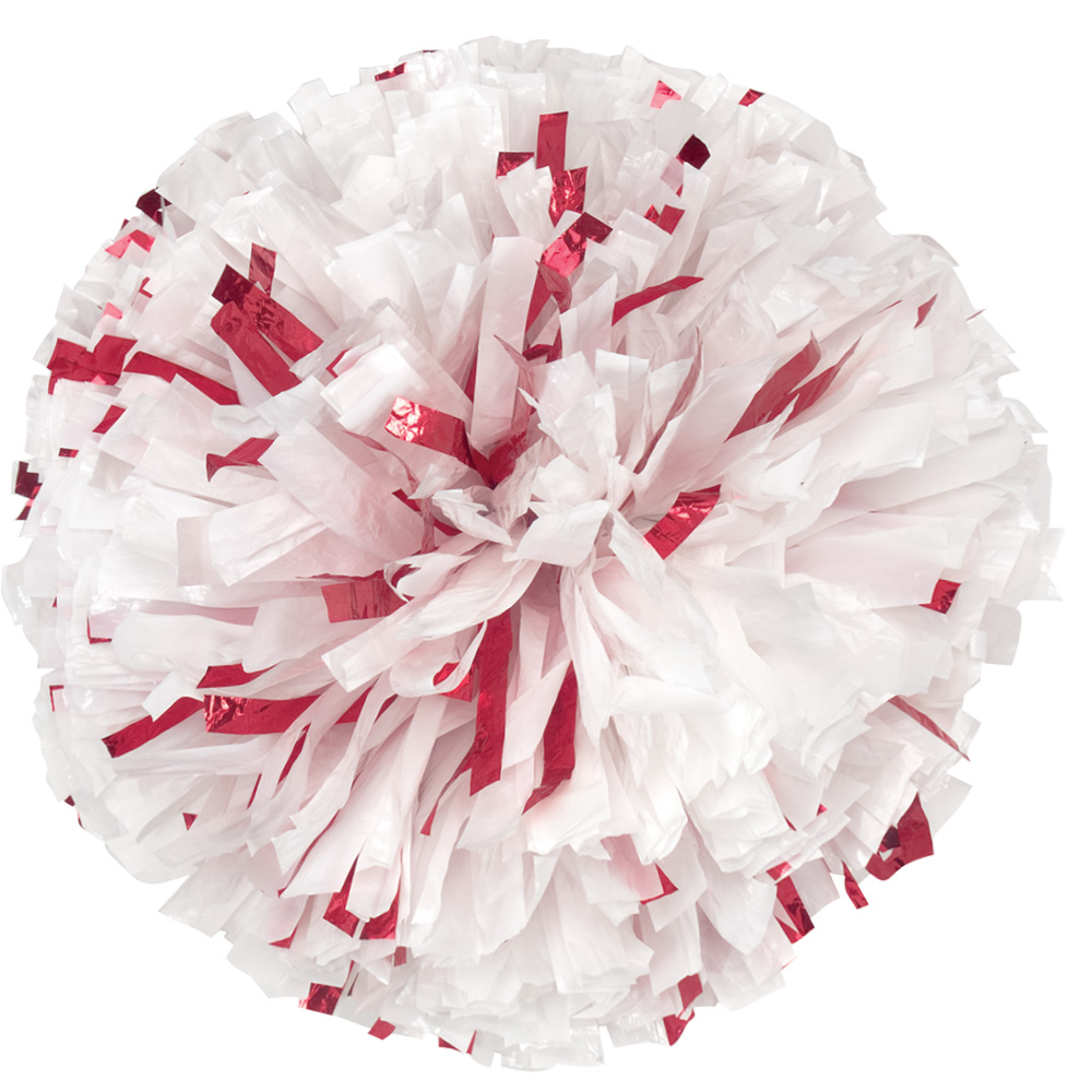 Custom Wet-Look Show Pom with Glitter 55