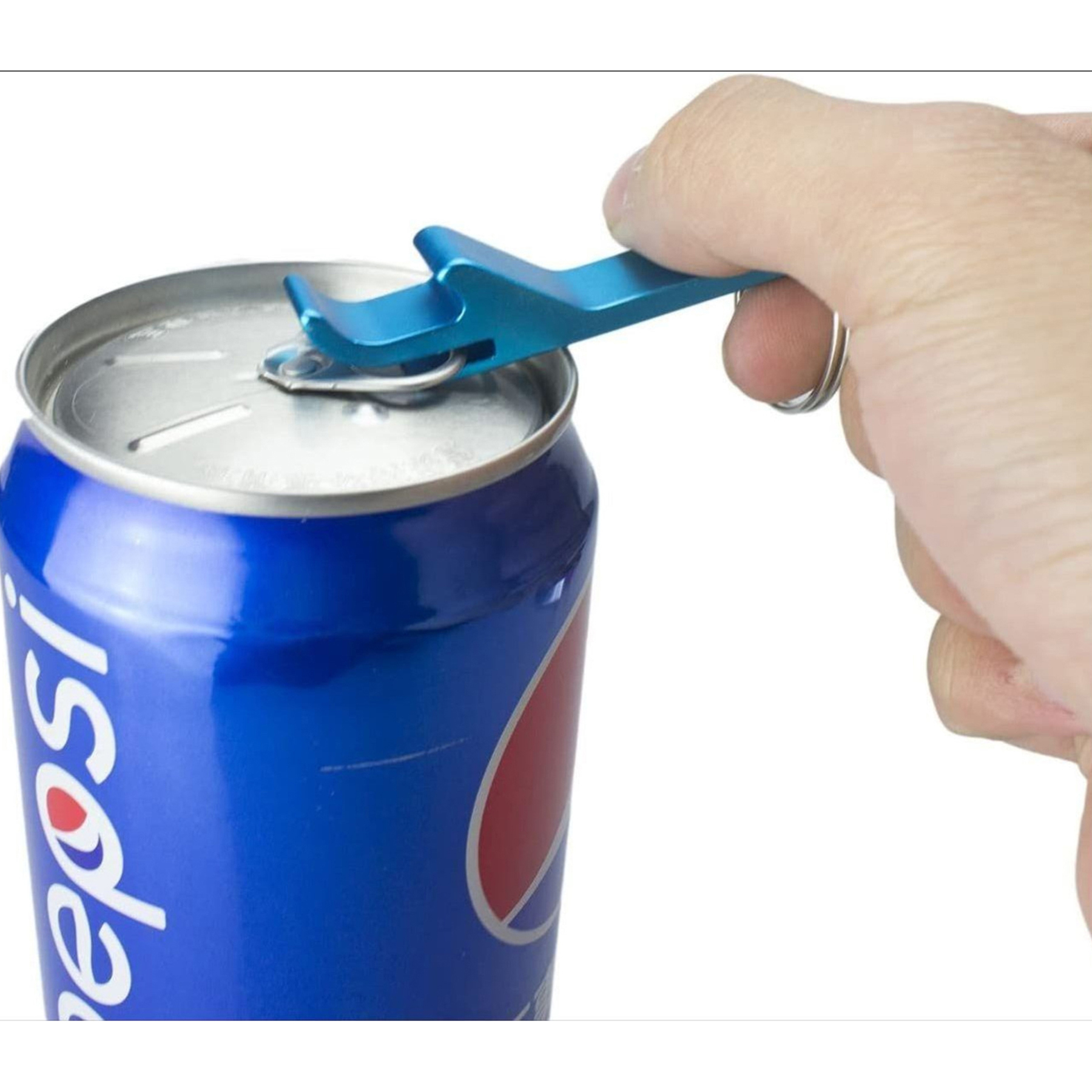 Aluminum Alloy Palm Tree Bottle Opener with Keychain 4