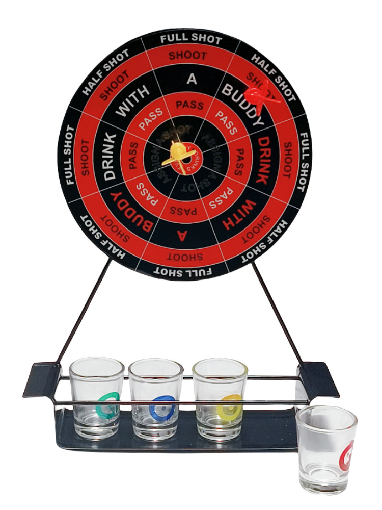 Dartboard Drinking Game Set 4