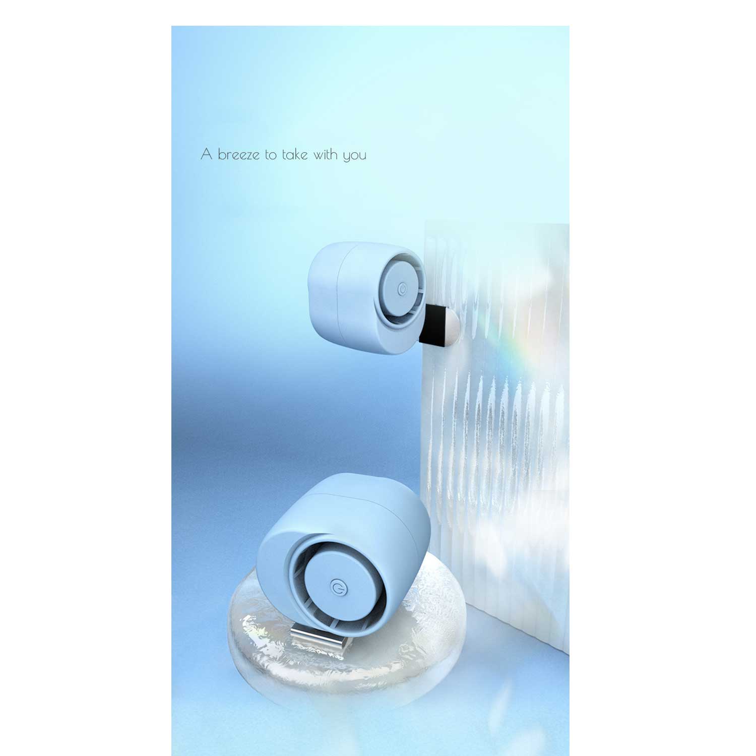 Rechargeable & High-Power Cooling Portable Waist Fan 4