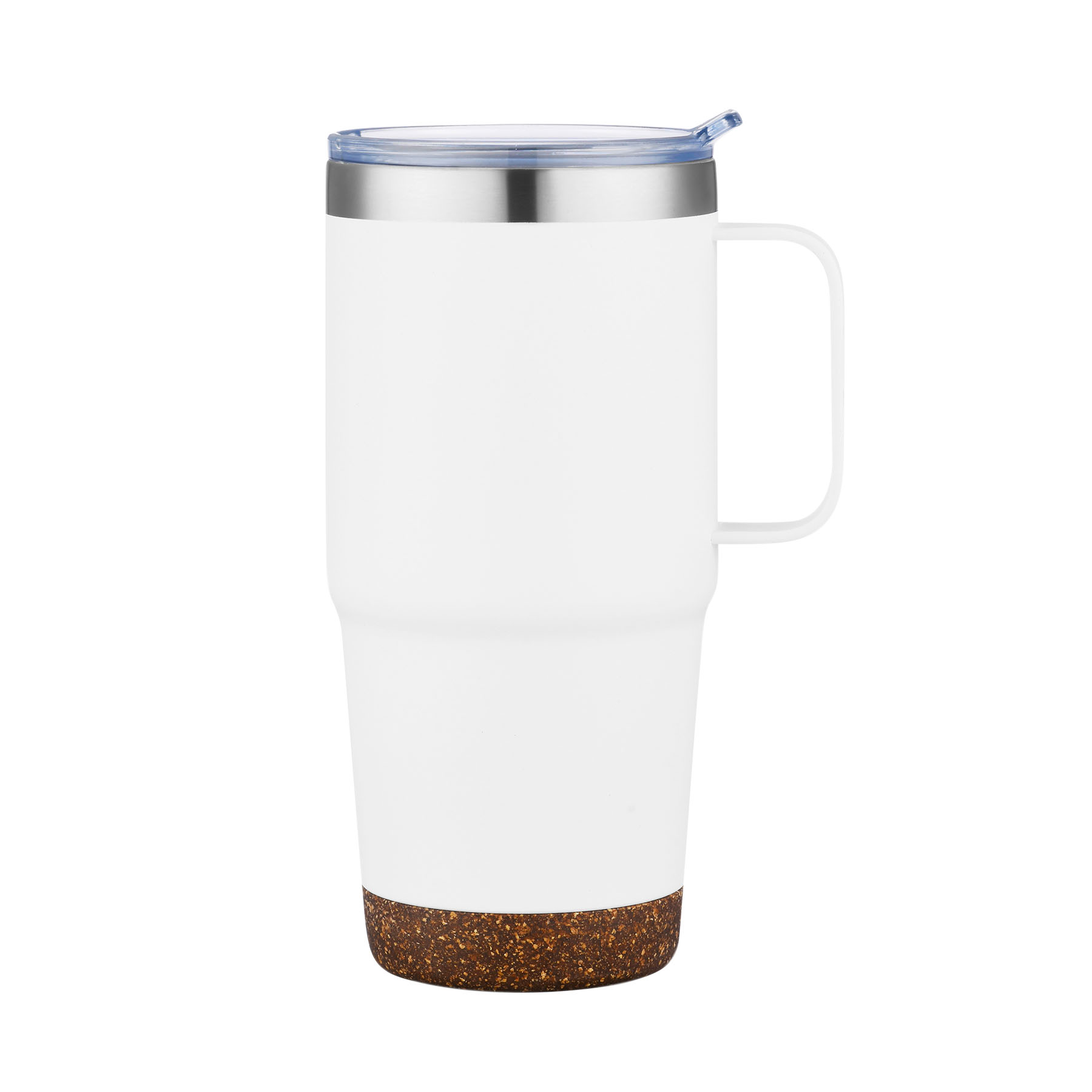 24 OZ. S/S Travel Mug with Cork Bottom 3