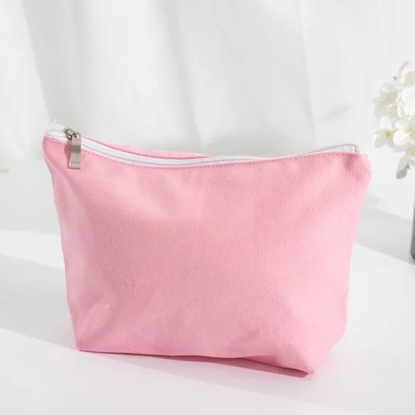 10oz cotton Canvas zipper Pouch 1