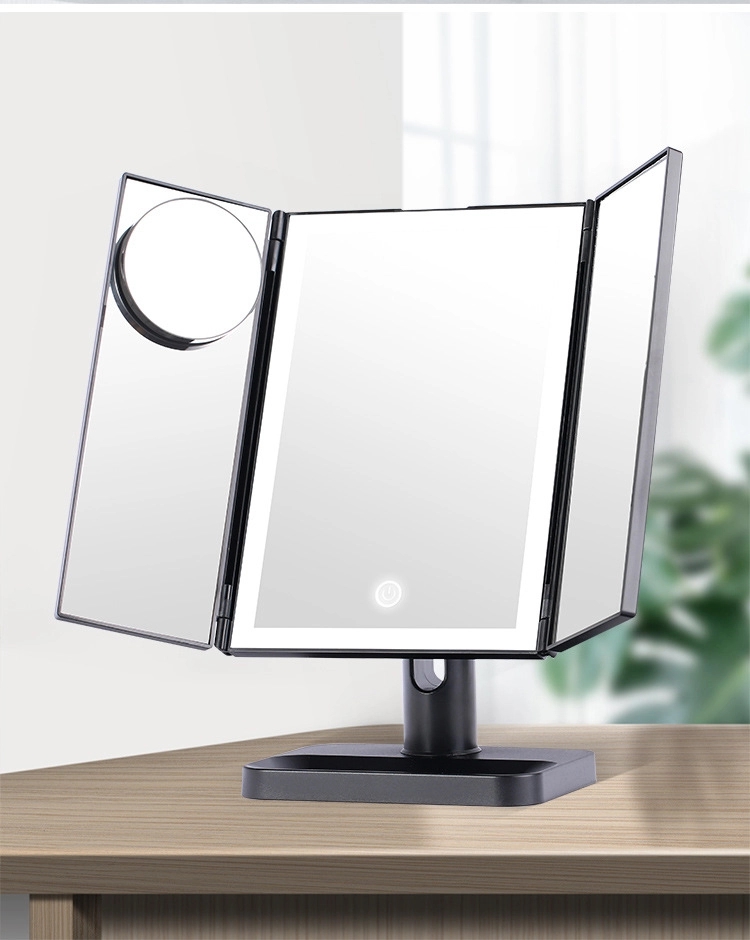 Tri-Fold Lighted Vanity Mirror 25