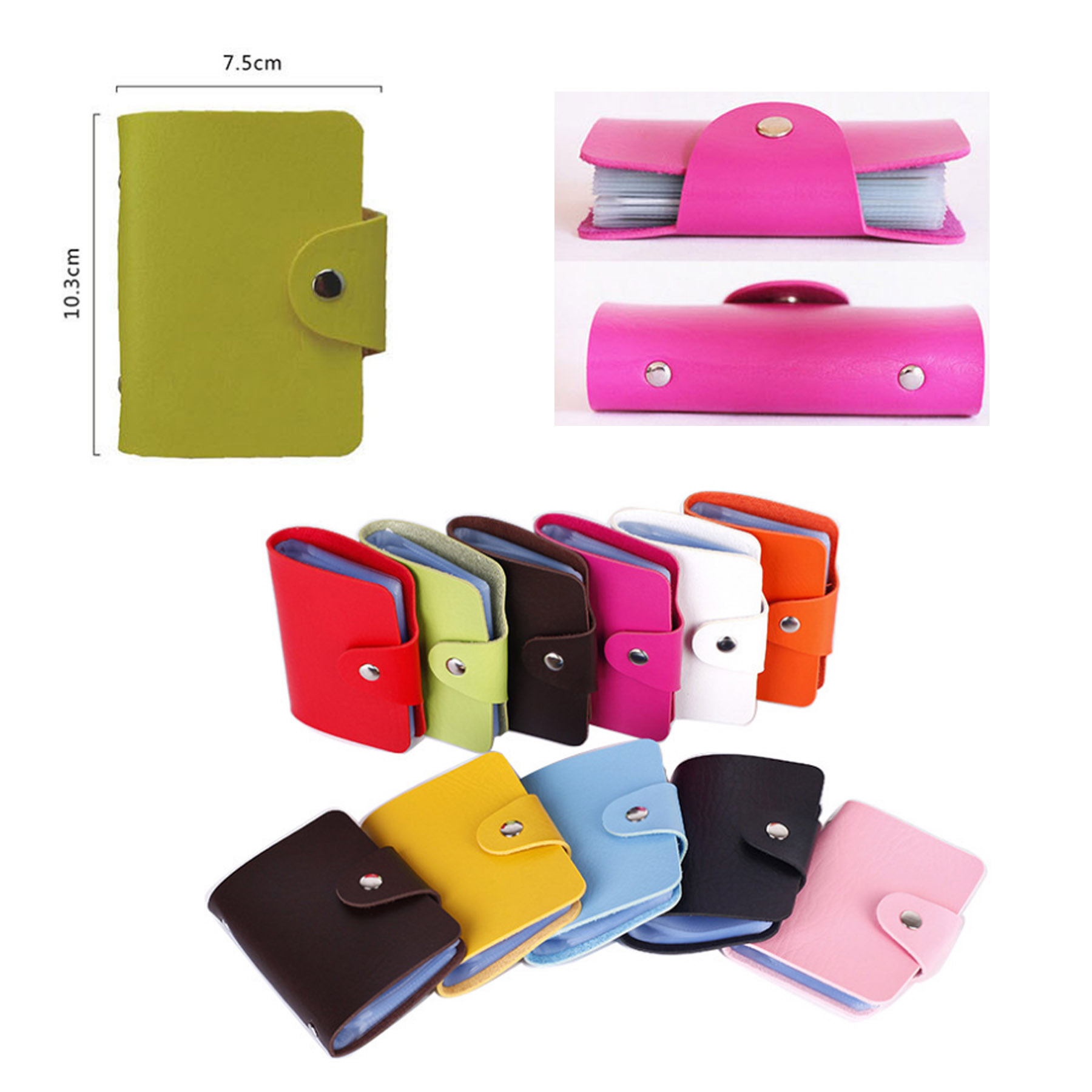 PU Leather Credit Card Holder 2