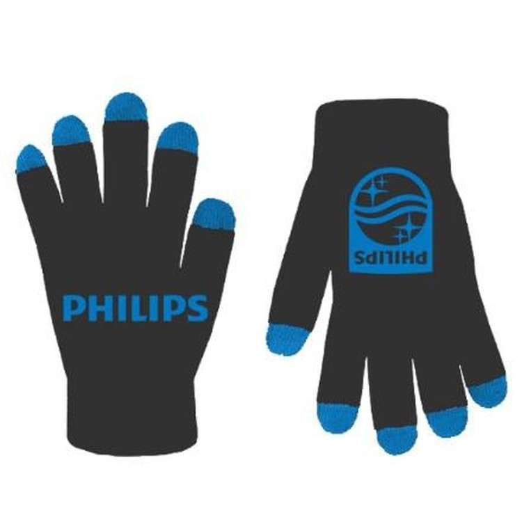 Matched One Color Touchscreen Gloves w/ 5-Finger Sensitivity 2