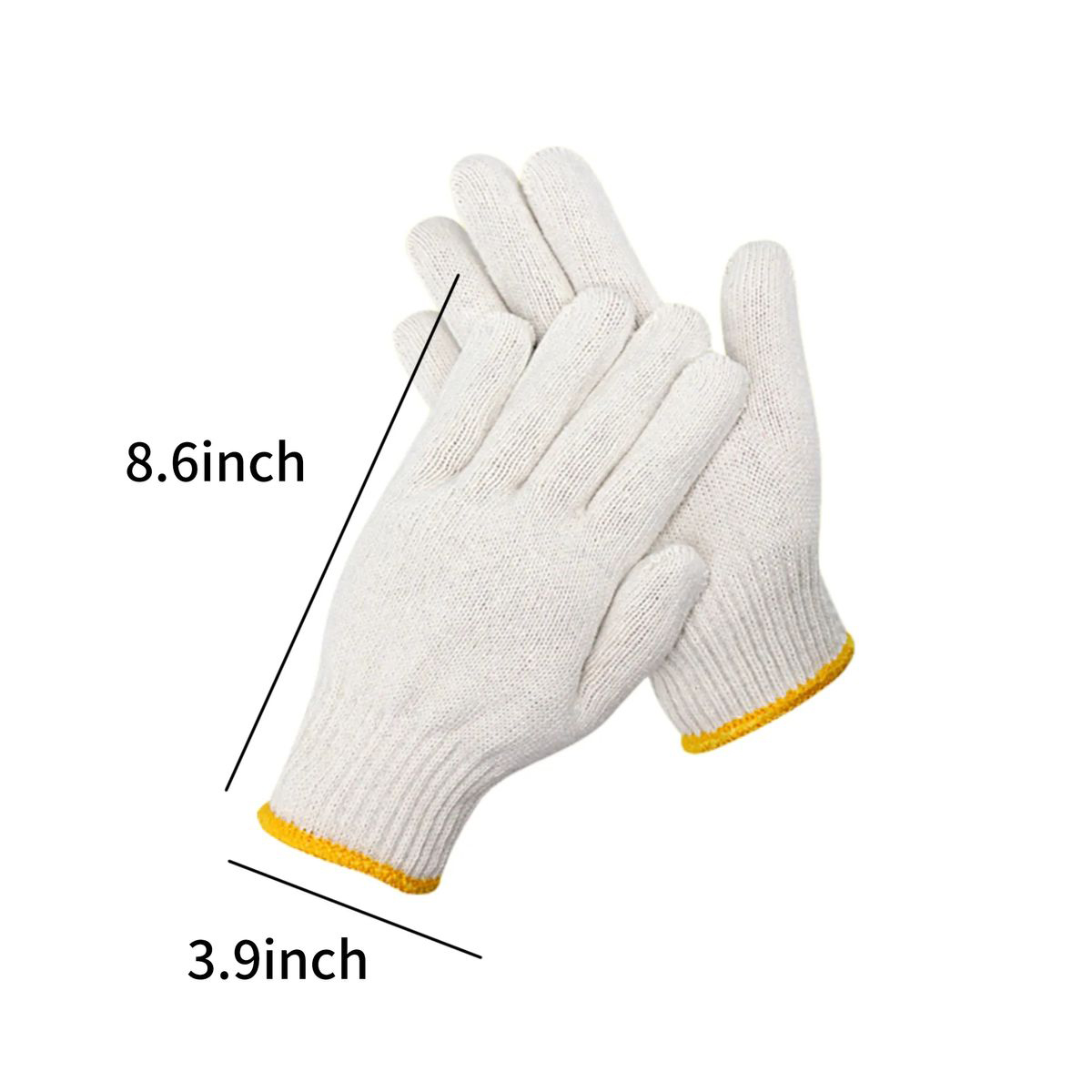 Breathable Nylon Gloves for Industrial Tasks 3