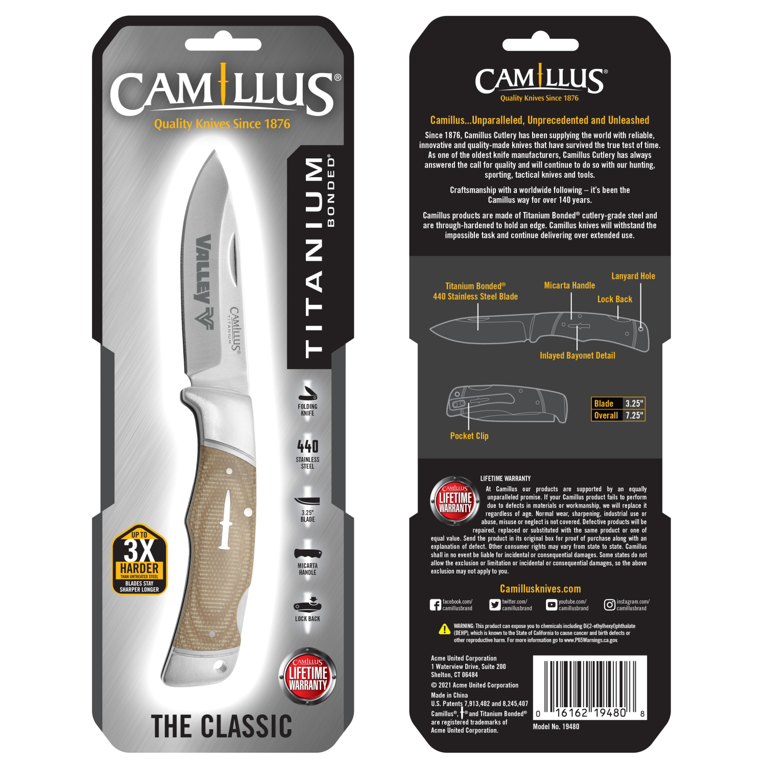 Camillus® The Classic Lock Back Pocket Knife 5