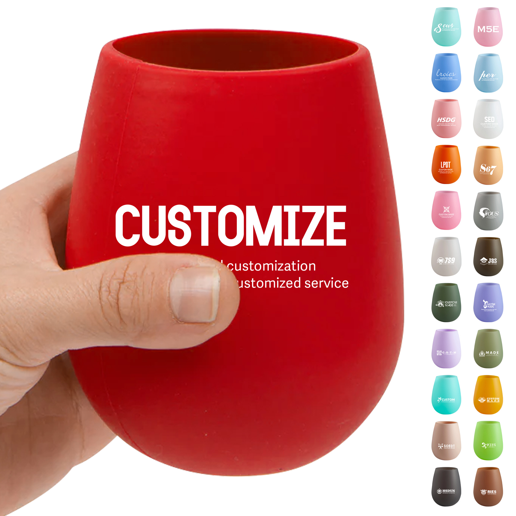 Portable Silicone Wine Cup 9