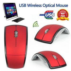 Usb 2.0 Folding 2.4G Wireless Optical Mouse 4