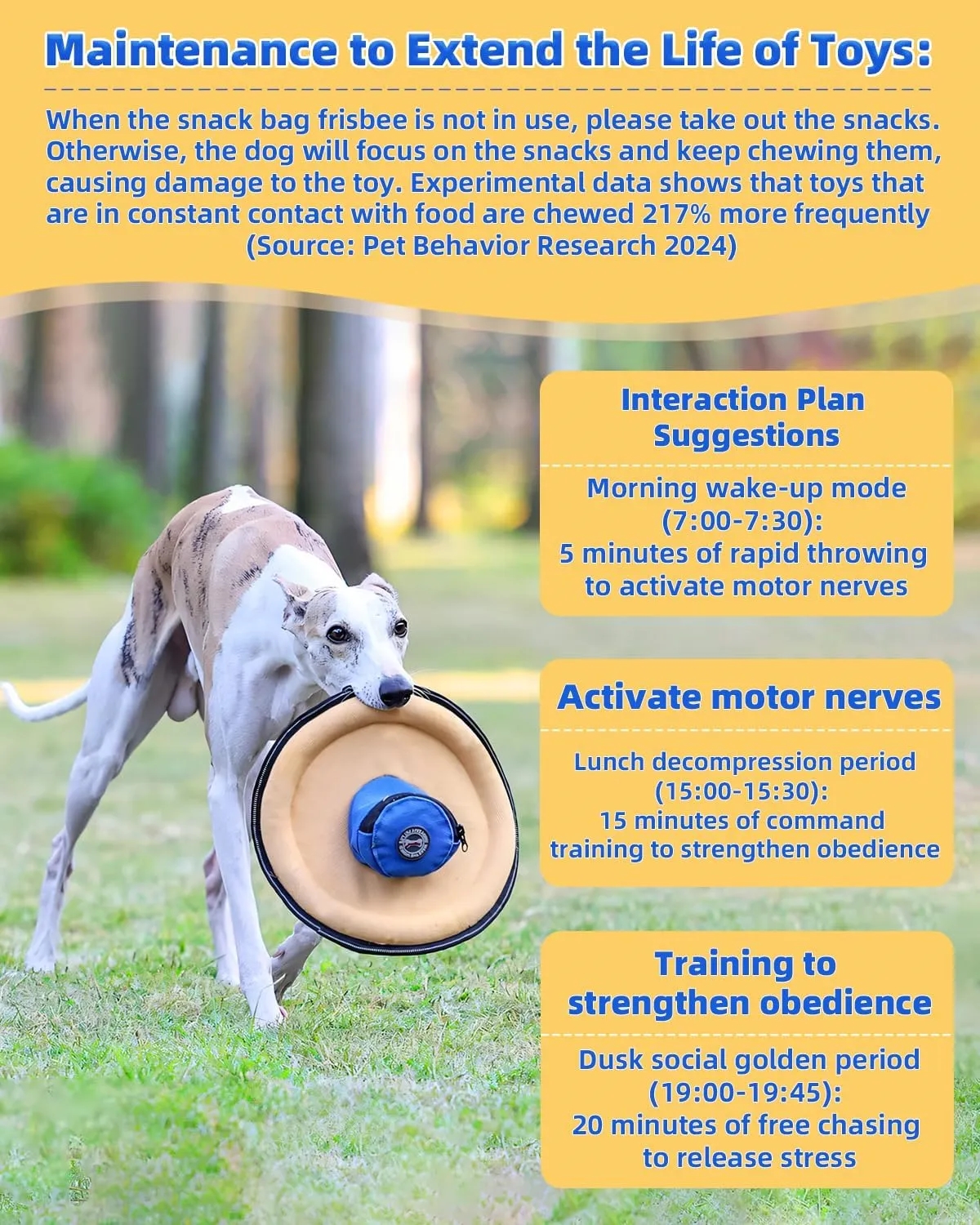 Hat Shape Flying Disc Dog Toy 6