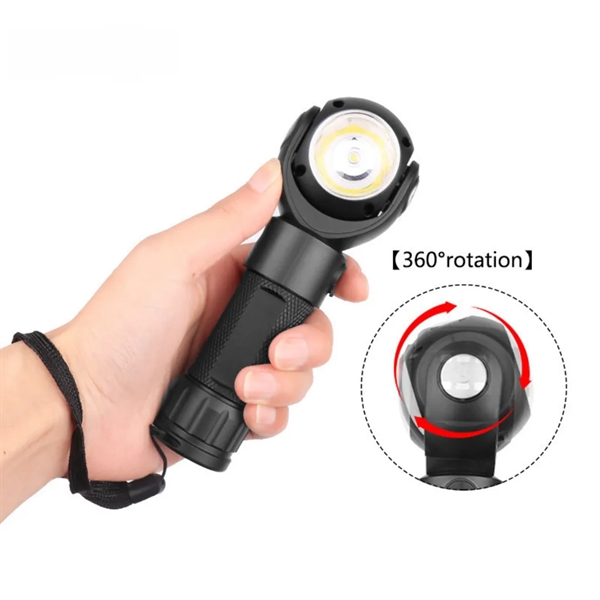SpinBeam: 360 Rotating Flashlight