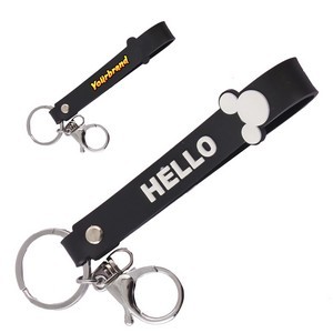 Charming PVC Mouse Keychain With Key Ring Attachment 19