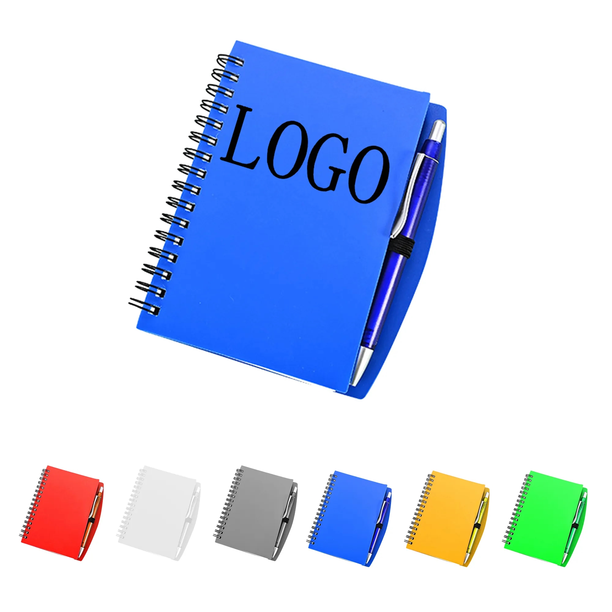 A5/A6 spiral Notebook with Pen 4