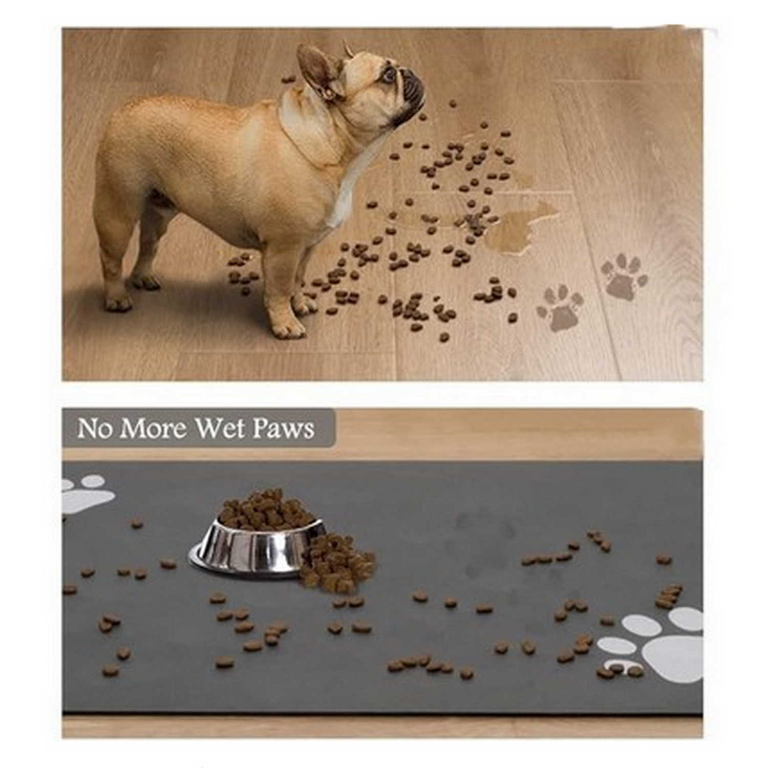 Stain-Resistant & Non-Slip Pet Feeding Mat 8