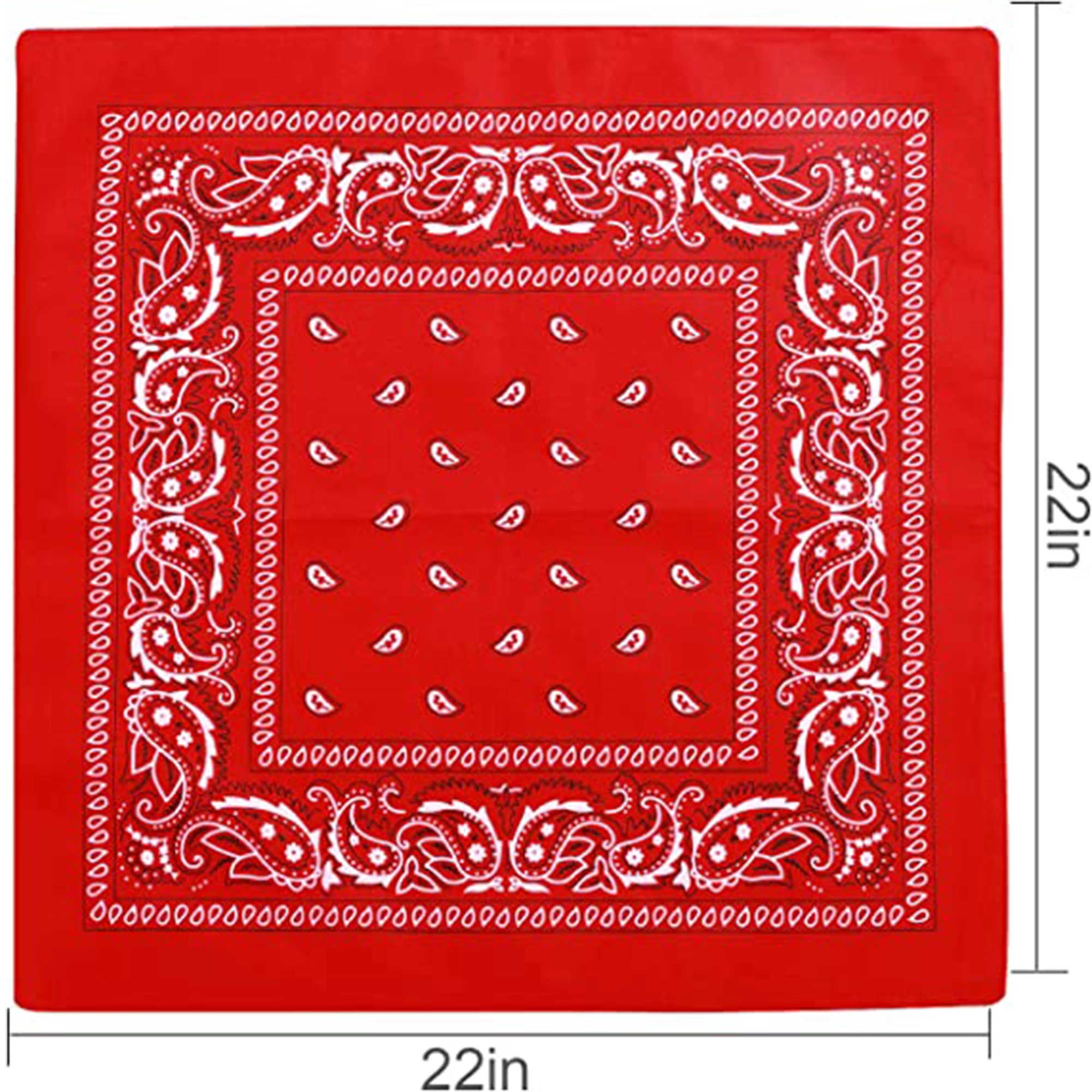 Multi-Purpose Custom Polyrster Headband 22 Inch 3