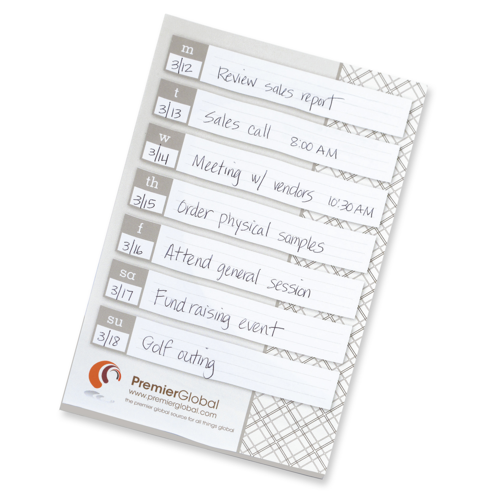 Souvenir® Sticky Note™ 6" x 9" Large Pad, 50 sheet 11