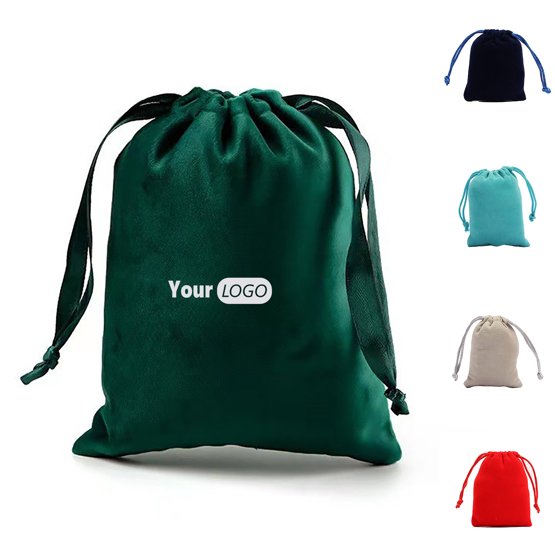 Cotton Jewelry Packaging With Drawstring Storage 4