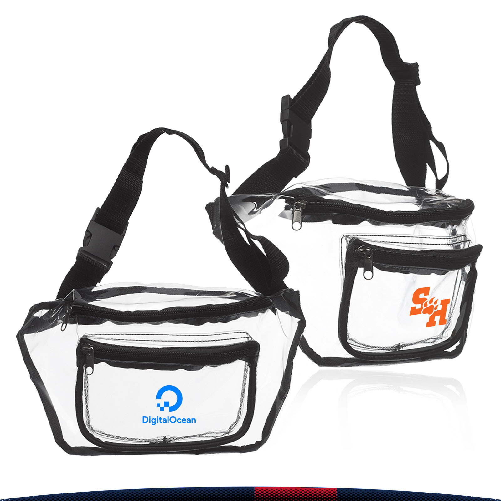 Zanero Clear Fanny Pack 2