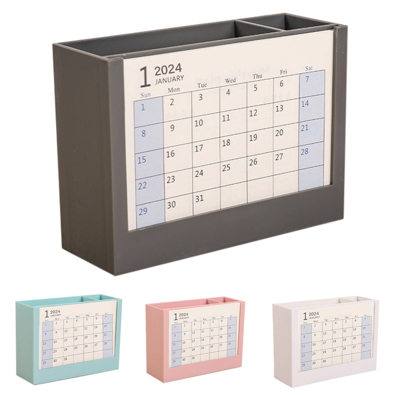 Desk Organizer With 12 Months Calendar 5