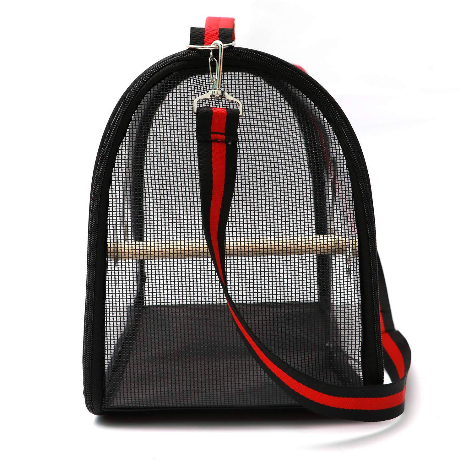 Portable Breathable Transparent Cage Bird Carrier Bag 4