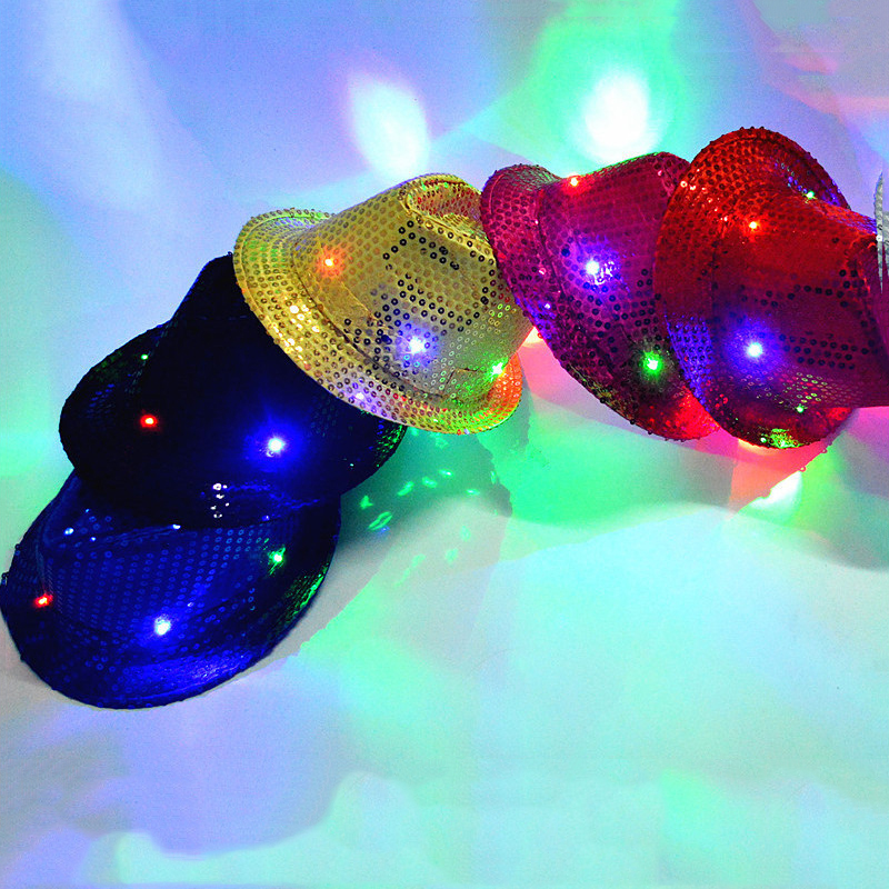 Shiny Fedoras w/ Flashing Lights 1