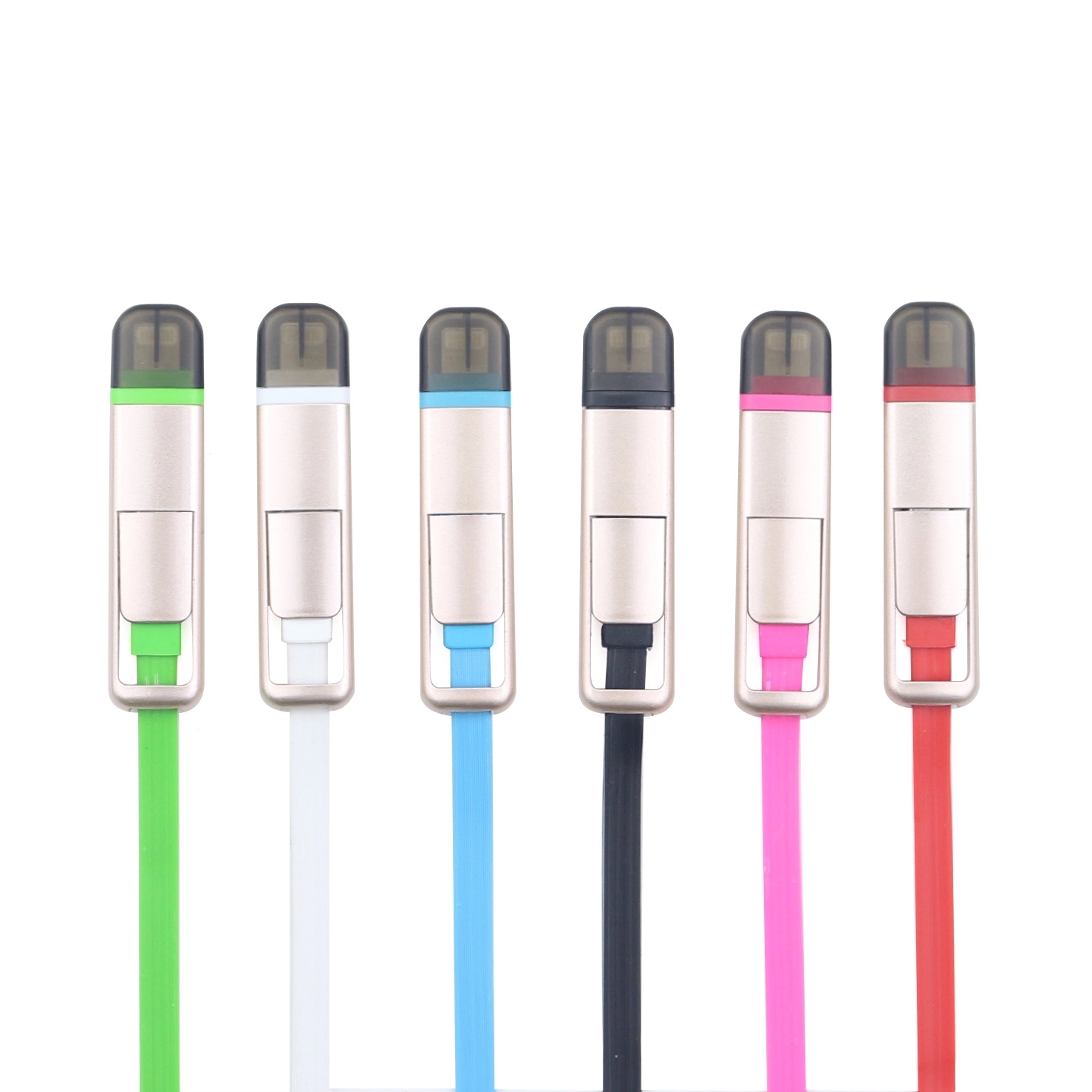 Retractable 2 in 1 charging cable 3
