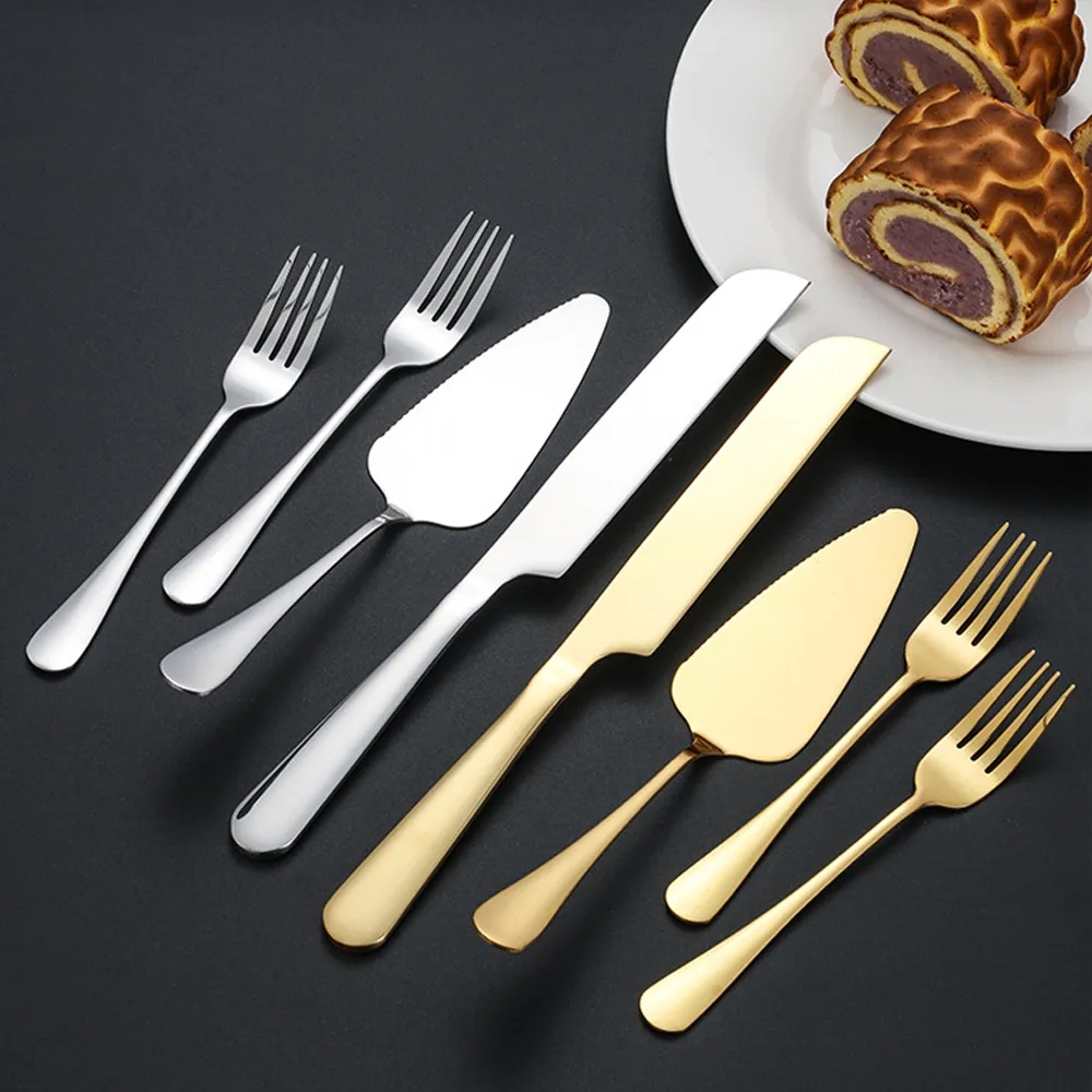 Wholesale Personalized Cake Knife and Server Set 14