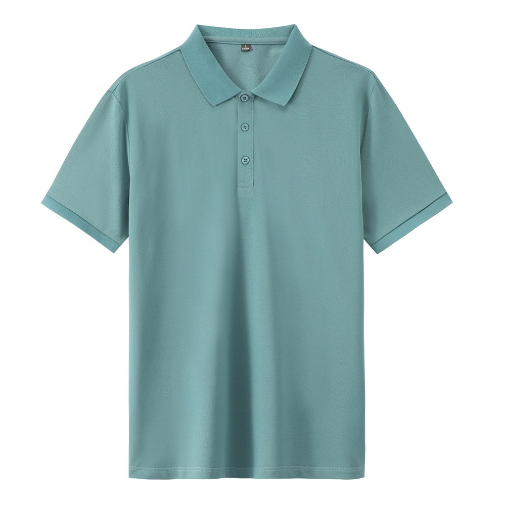 Unisex mercerized cotton POLO shirt instock 3