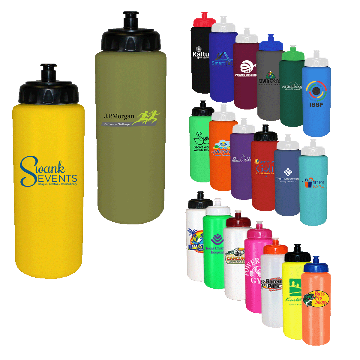 32 oz. Sports Bottle with Push 'n Pull Cap 11