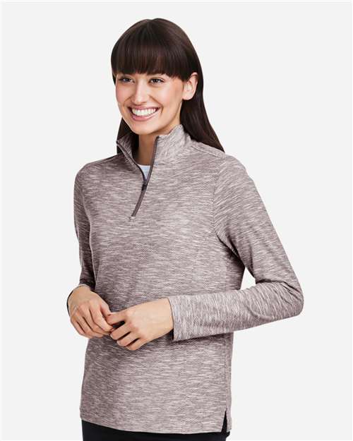 Women's Eclipse Jacquard Quarter-Zip Pullover - NE415W 2