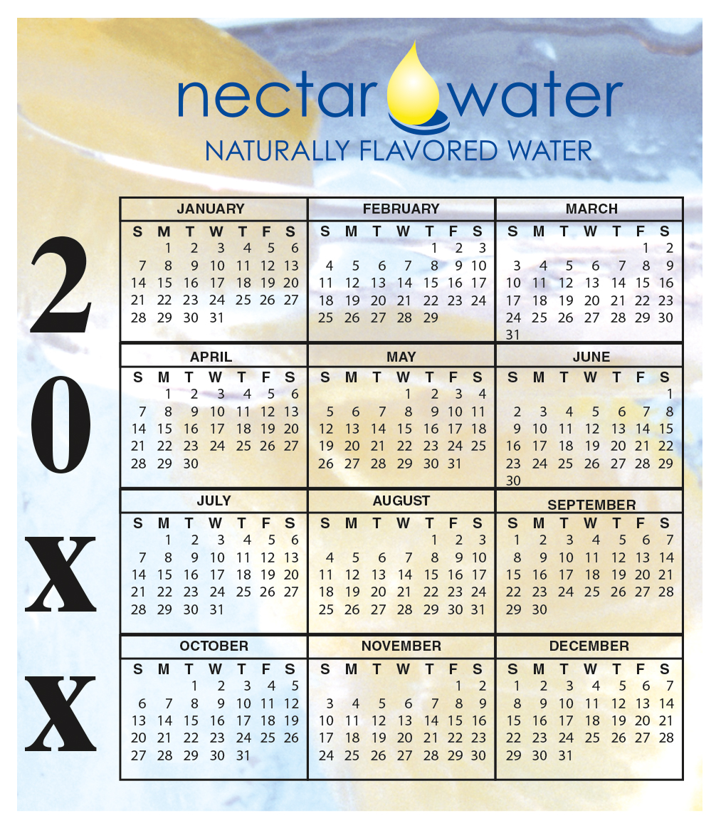 Good Value™ 20 Mil Calendar Magnet 9