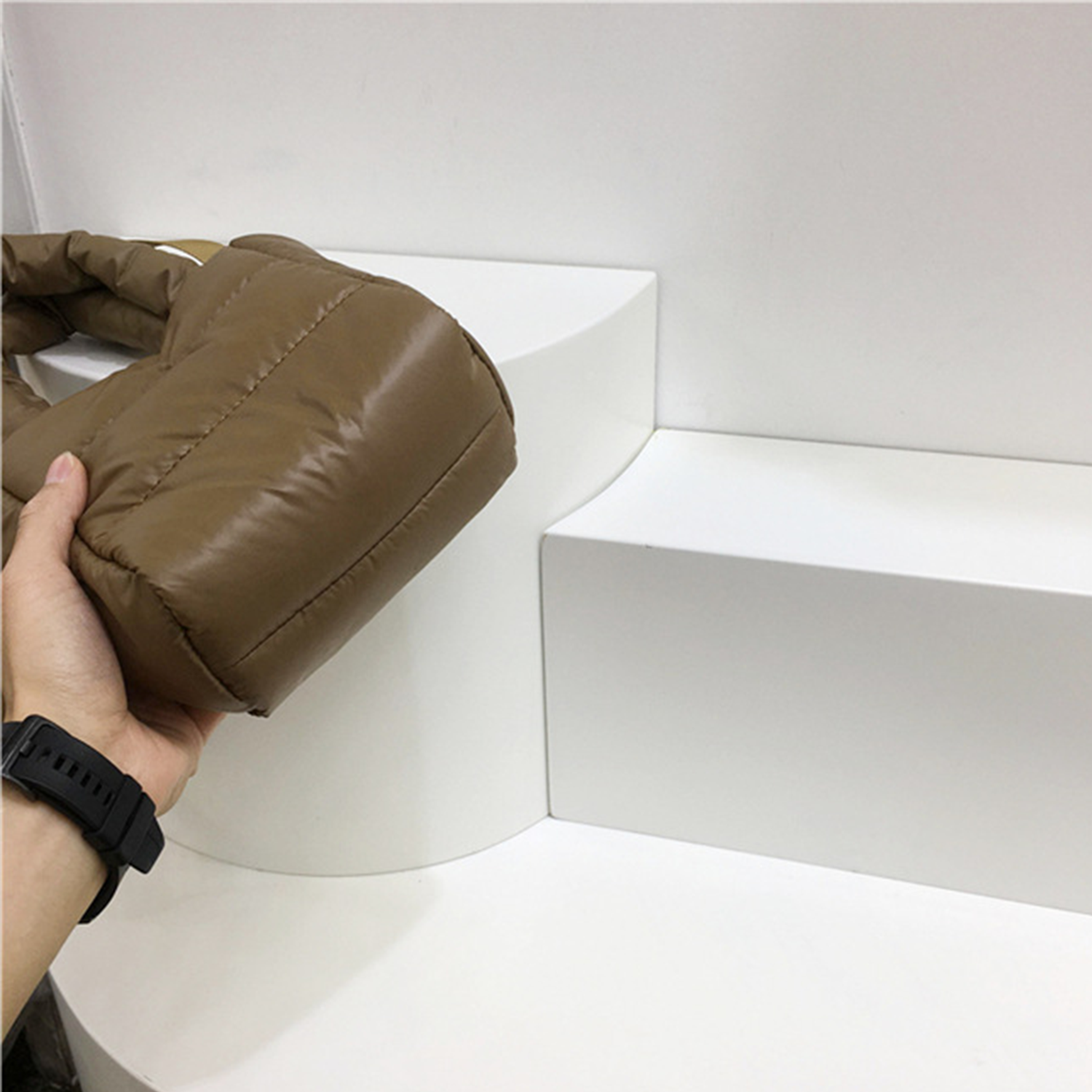 Mini Puffer Tote Light Padded Handbags cross-body bag 19