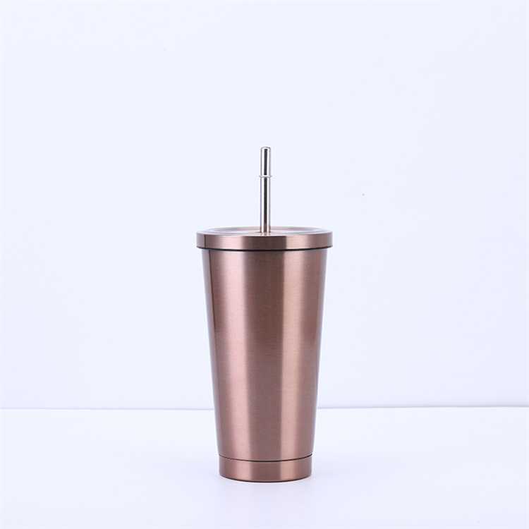 Stainless Steel Straws Car Mug Cup 2