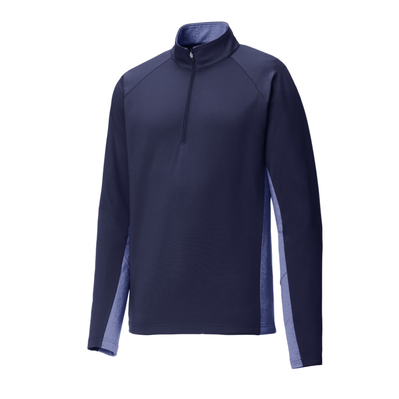 Sport-Tek Sport-Wick Stretch Contrast 1/4-Zip Pullover. 6