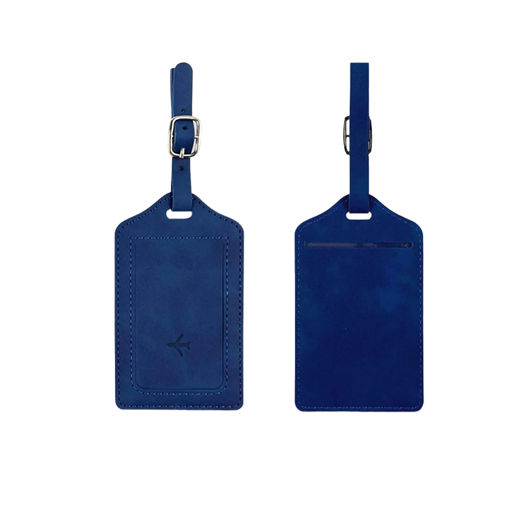 Custom PU Leather Luggage Tags - Travel Essentials 7