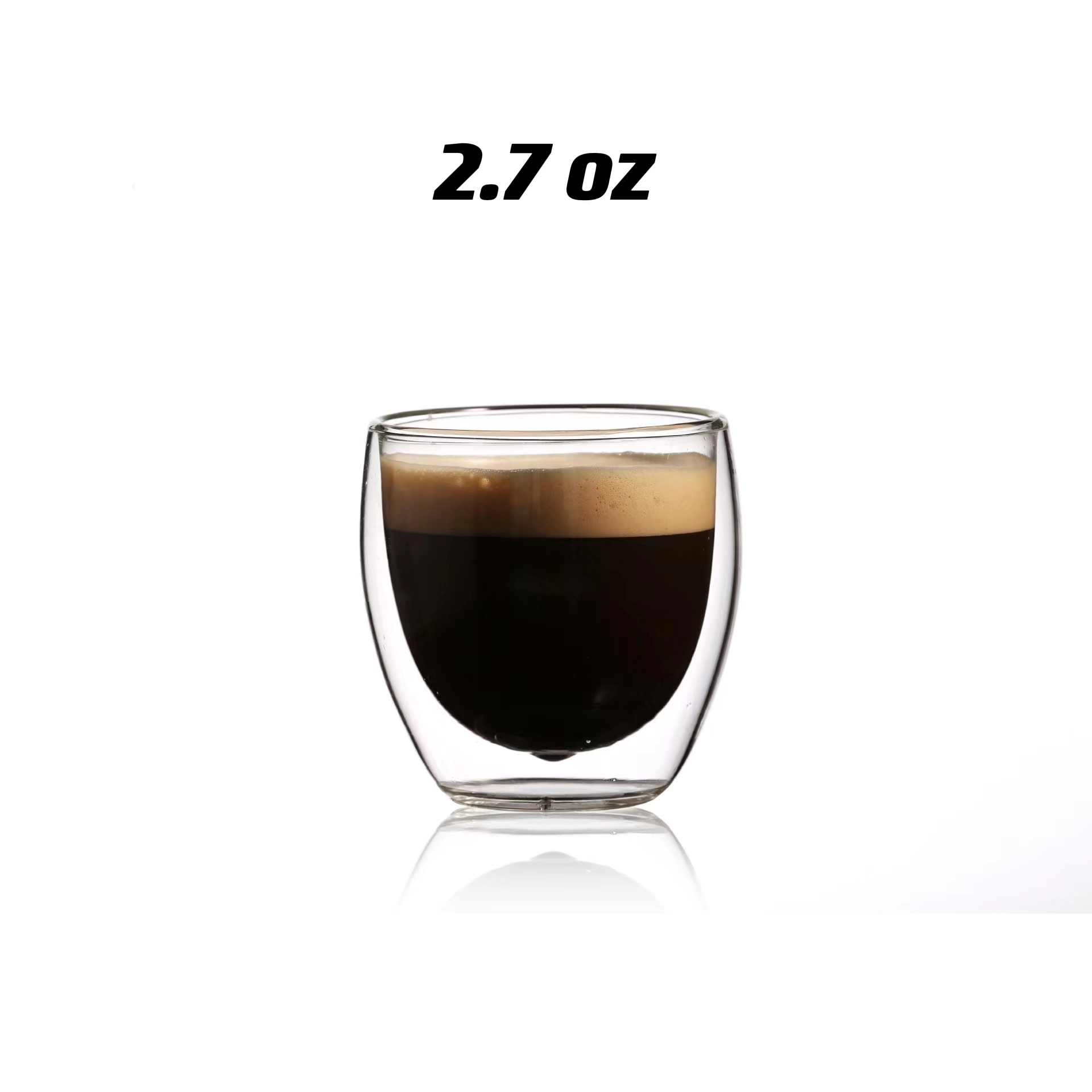 15.2 oz Glass Coffee Milk Tea Cups 2