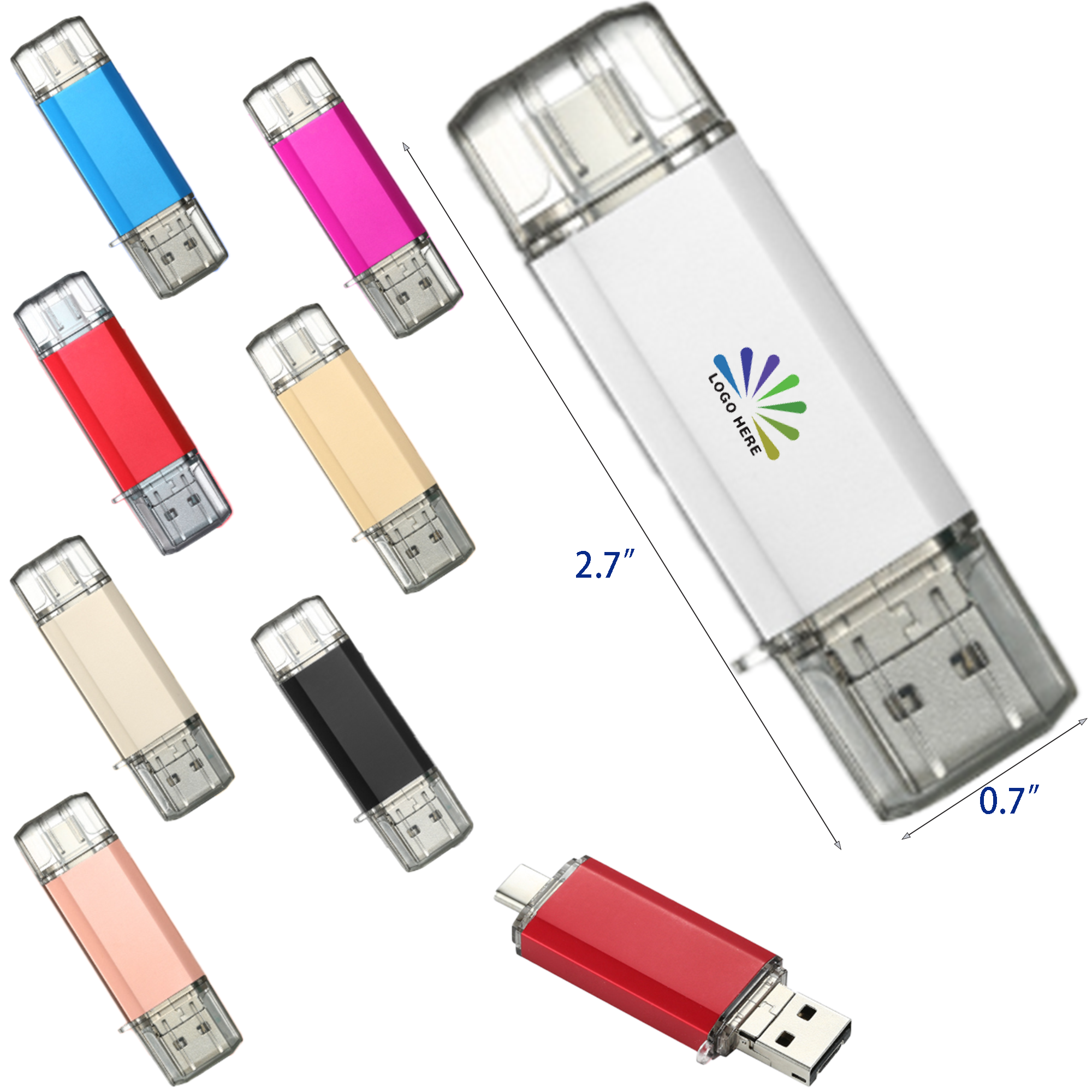 Creative OTG Dual-Purpose USB Flash Drive 1